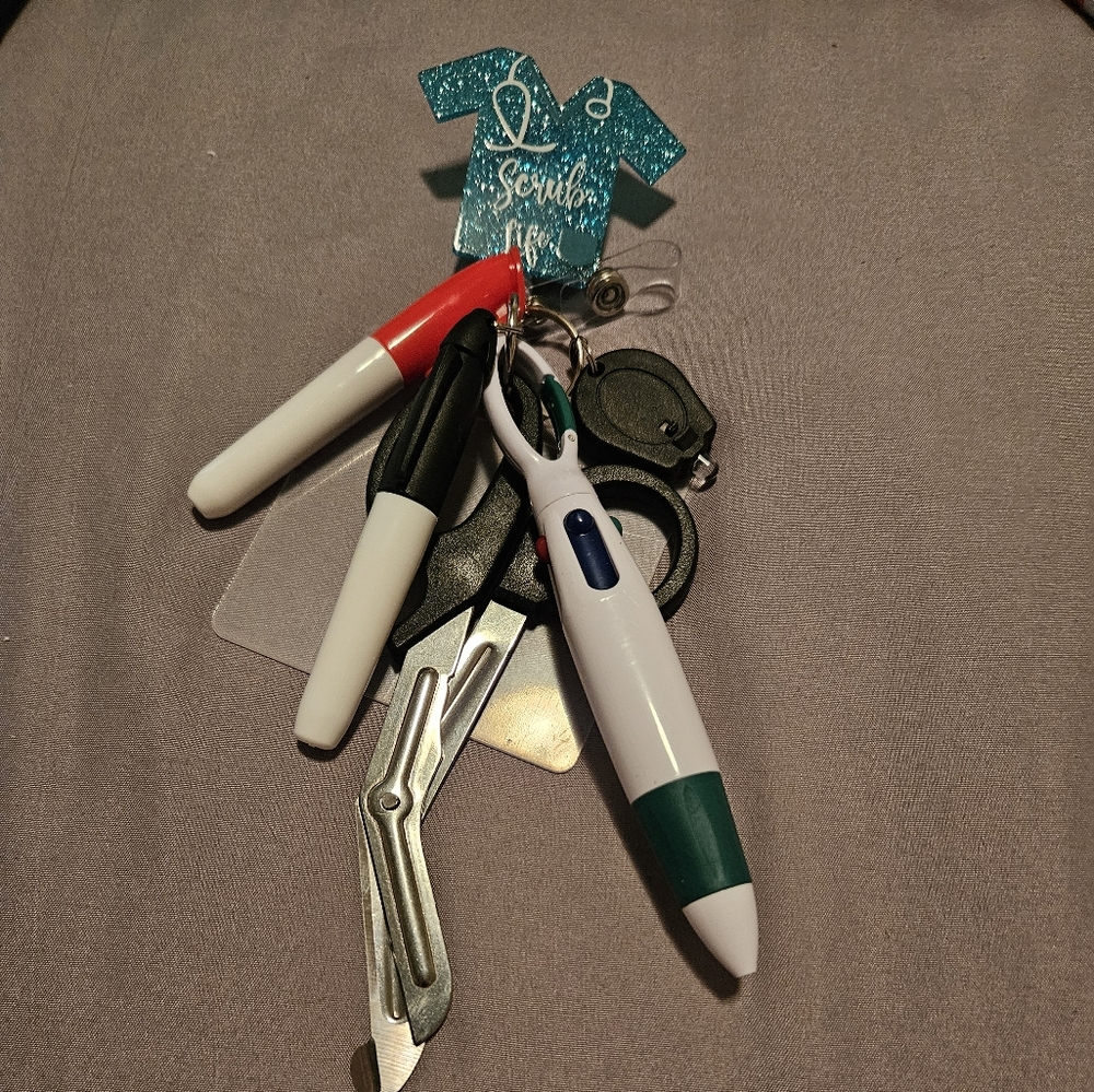 Badge Reel With LED Light
